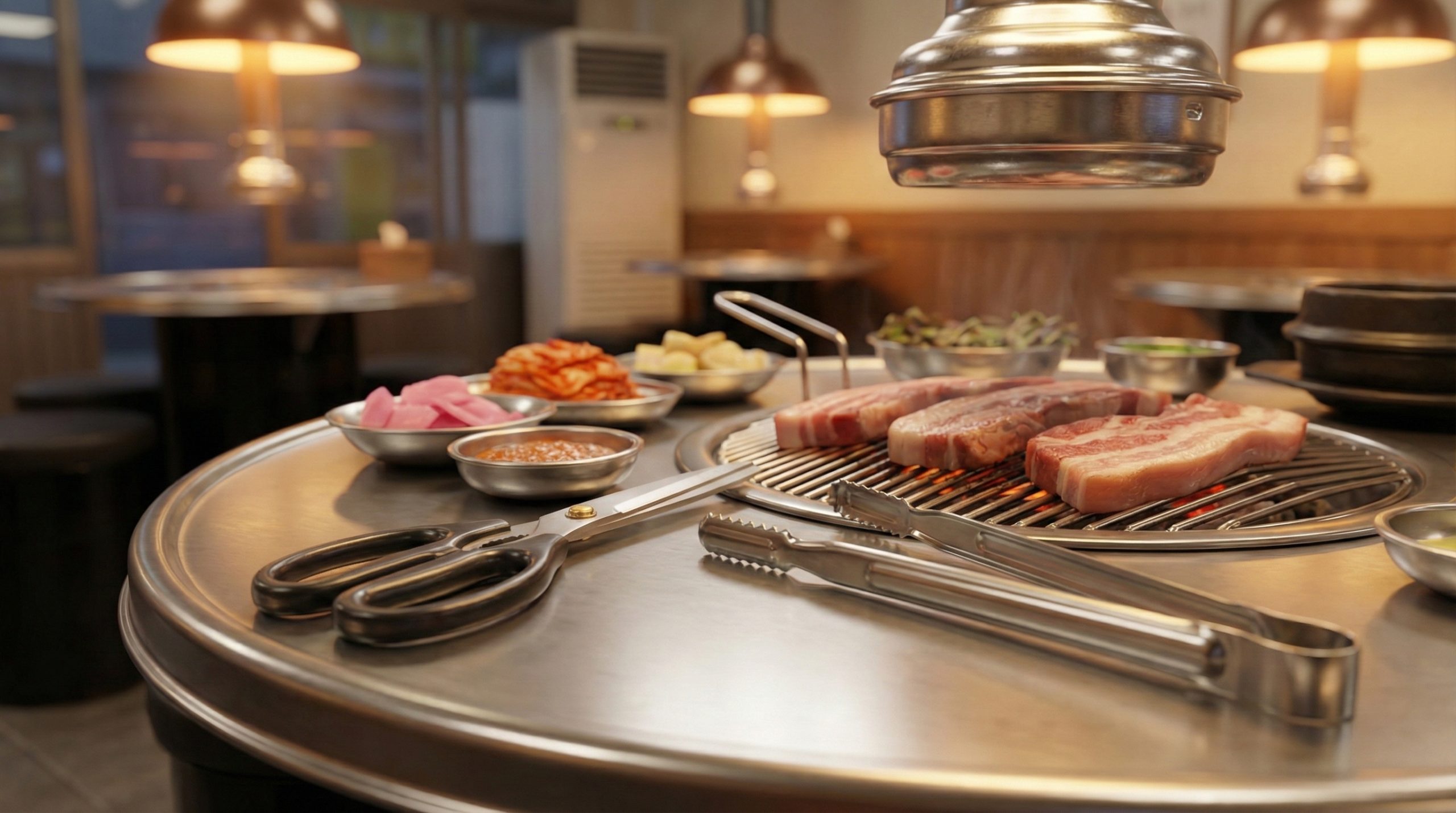 처음 본 순간 놀란 한국식당에서 발견한 가위의 정체는?