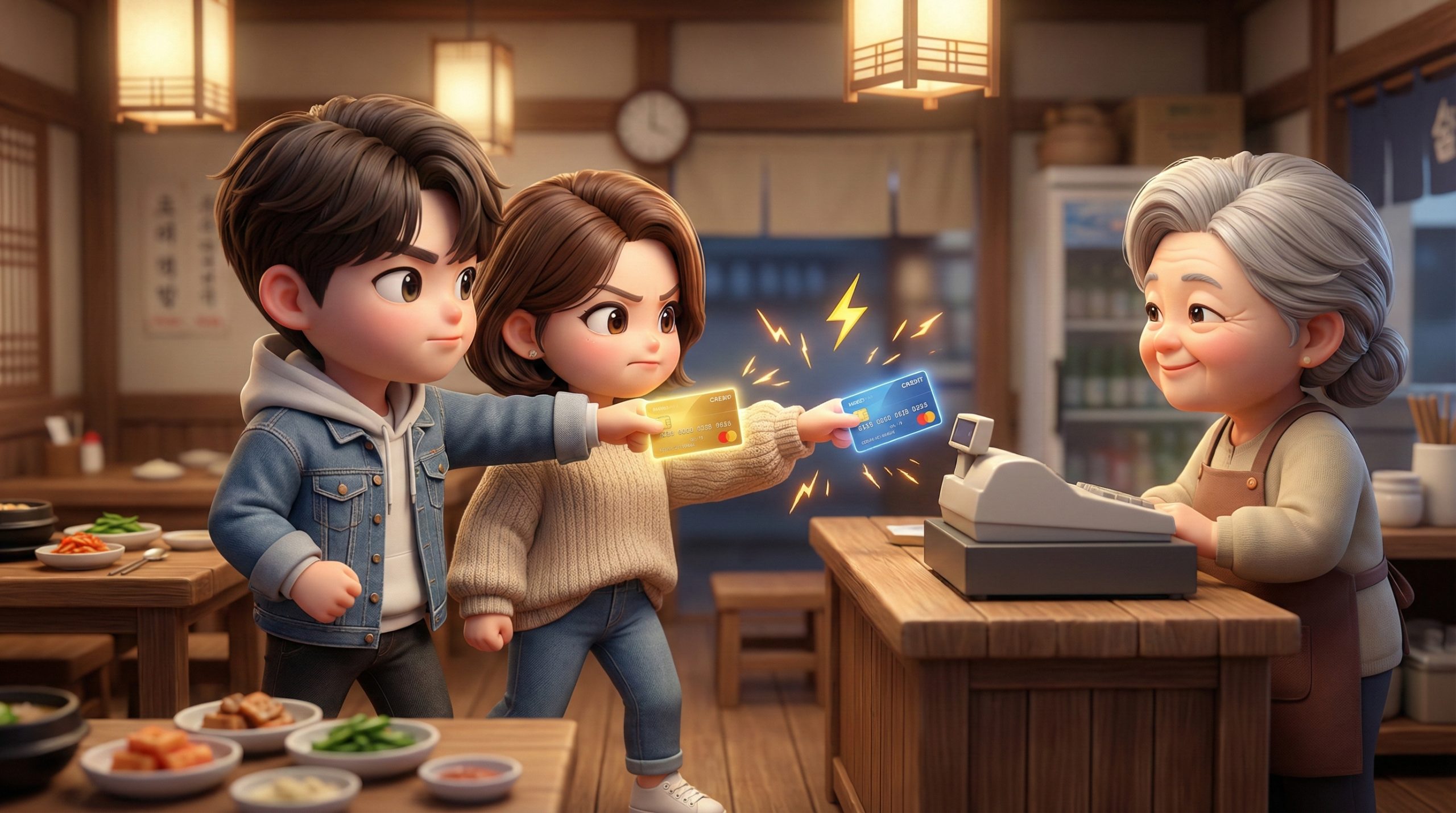 한국 식당 계산 문화 완전 정복: 왜 한국인들은 계산대 앞에서 싸울까?