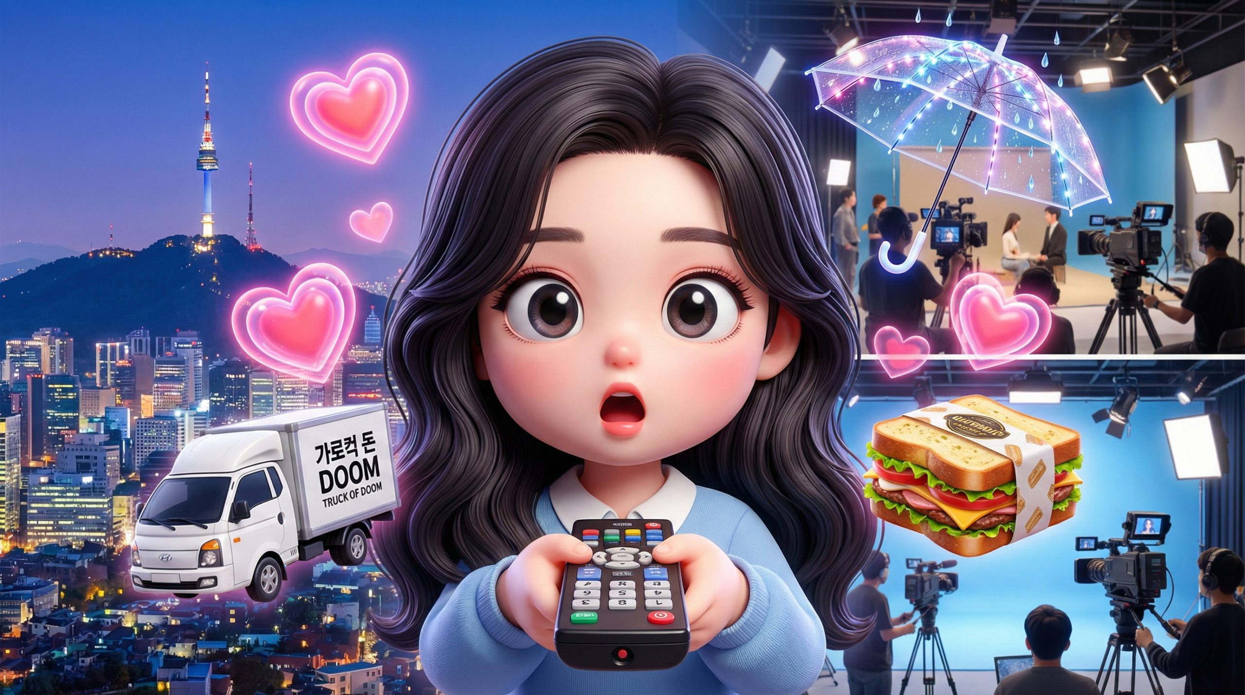 K-드라마 팬이라면 100% 공감하는 ‘운명의 트럭’과 실전 생존 가이드!