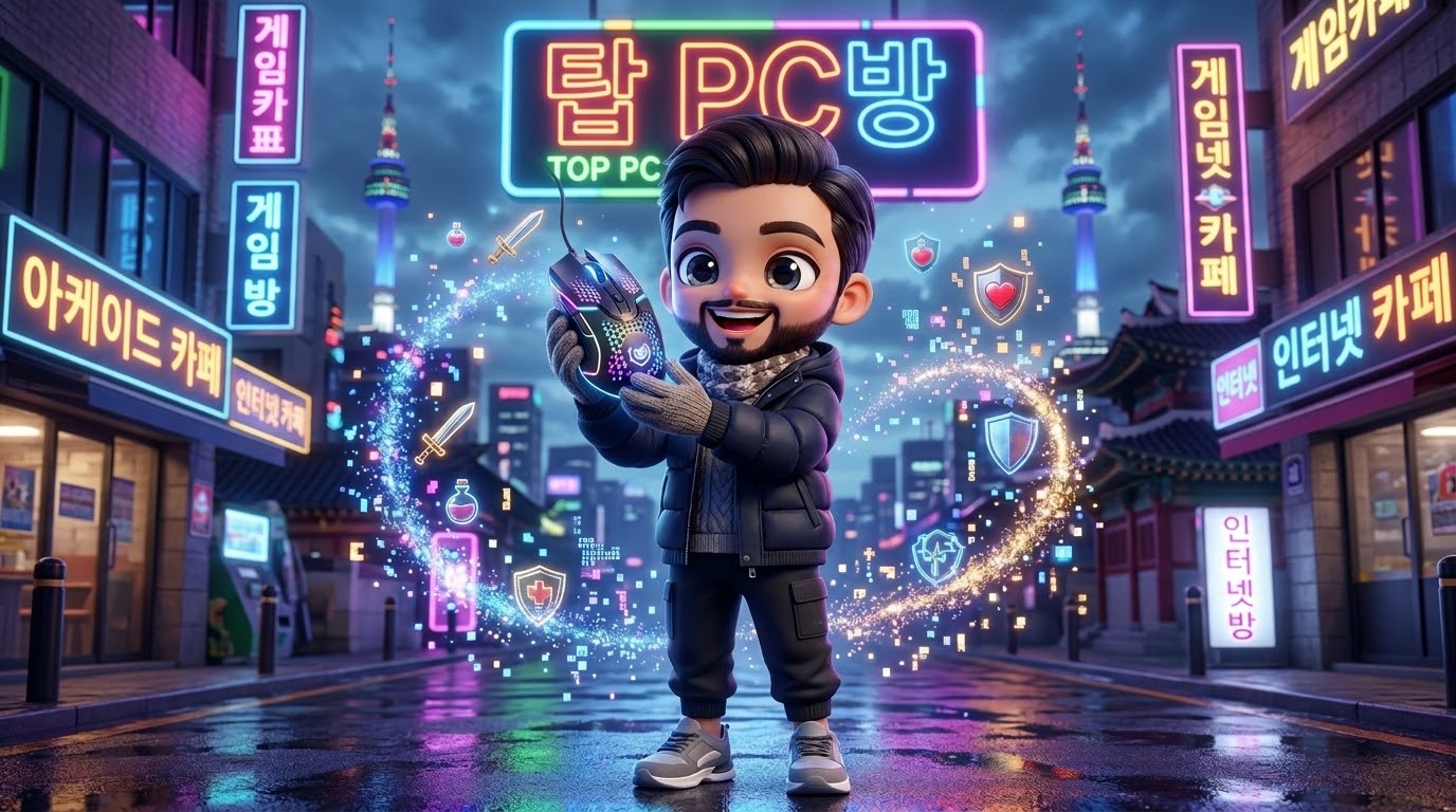 처음 보면 입이 떡 벌어지는 한국 PC방 이용 팁 10가지: 이용 요금부터 맛집 메뉴까지 완전정복 생존 가이드!