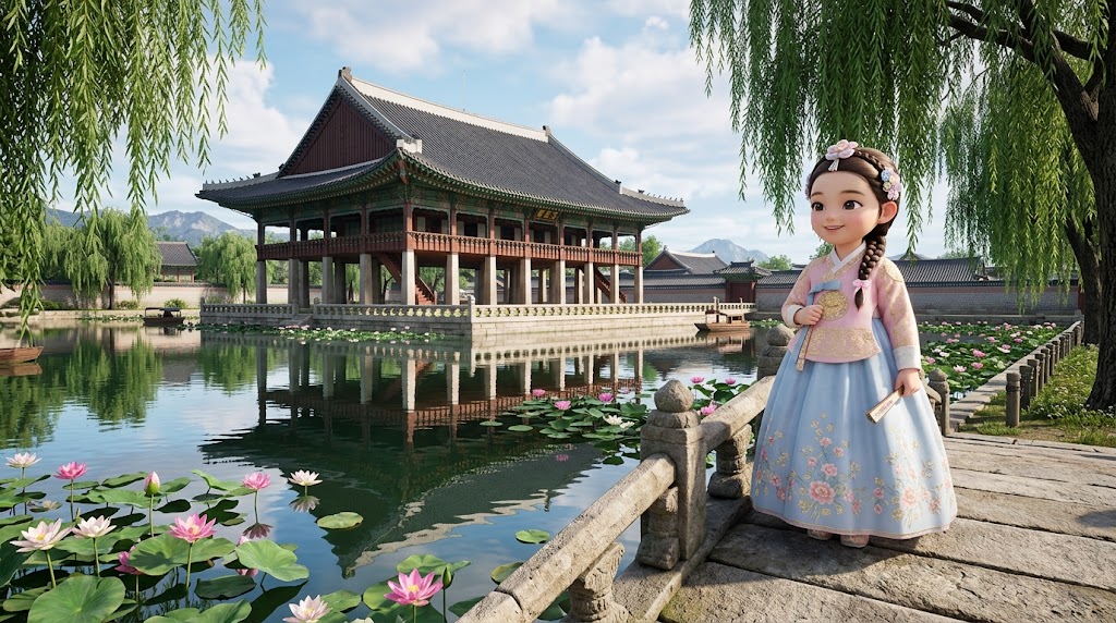 조선 왕조의 법궁 경복궁 경회루