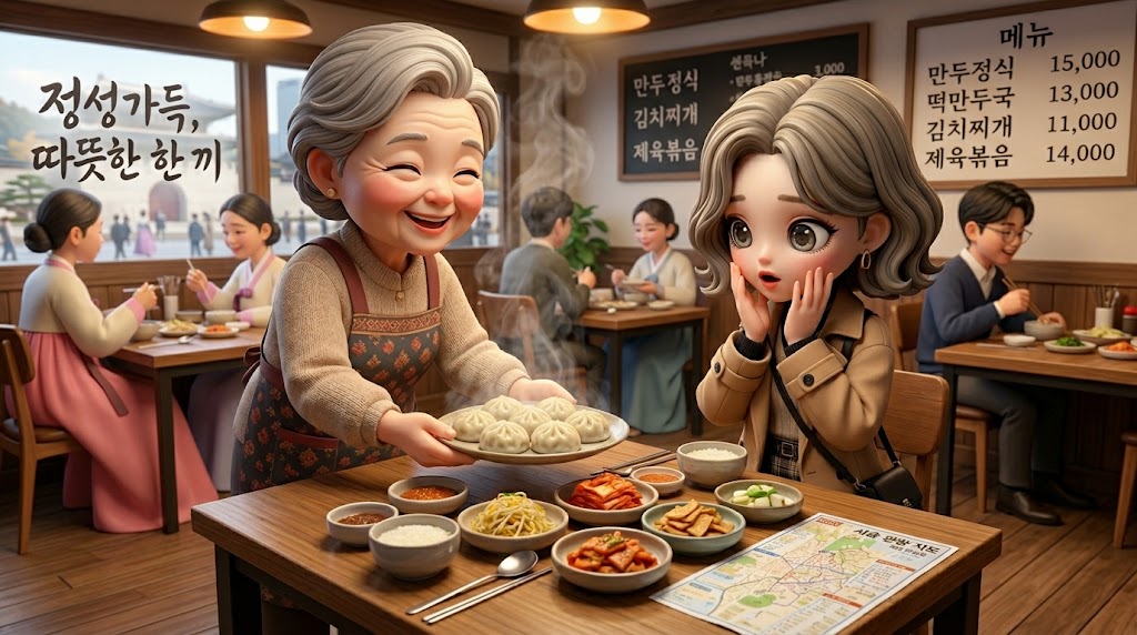 한국의 따뜻한 정 문화와 넉넉한 인심 (Korea's warm 'Jeong' culture and generous hospitality)
